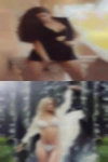 Black women stripping swinging