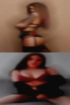 Black plump mountings